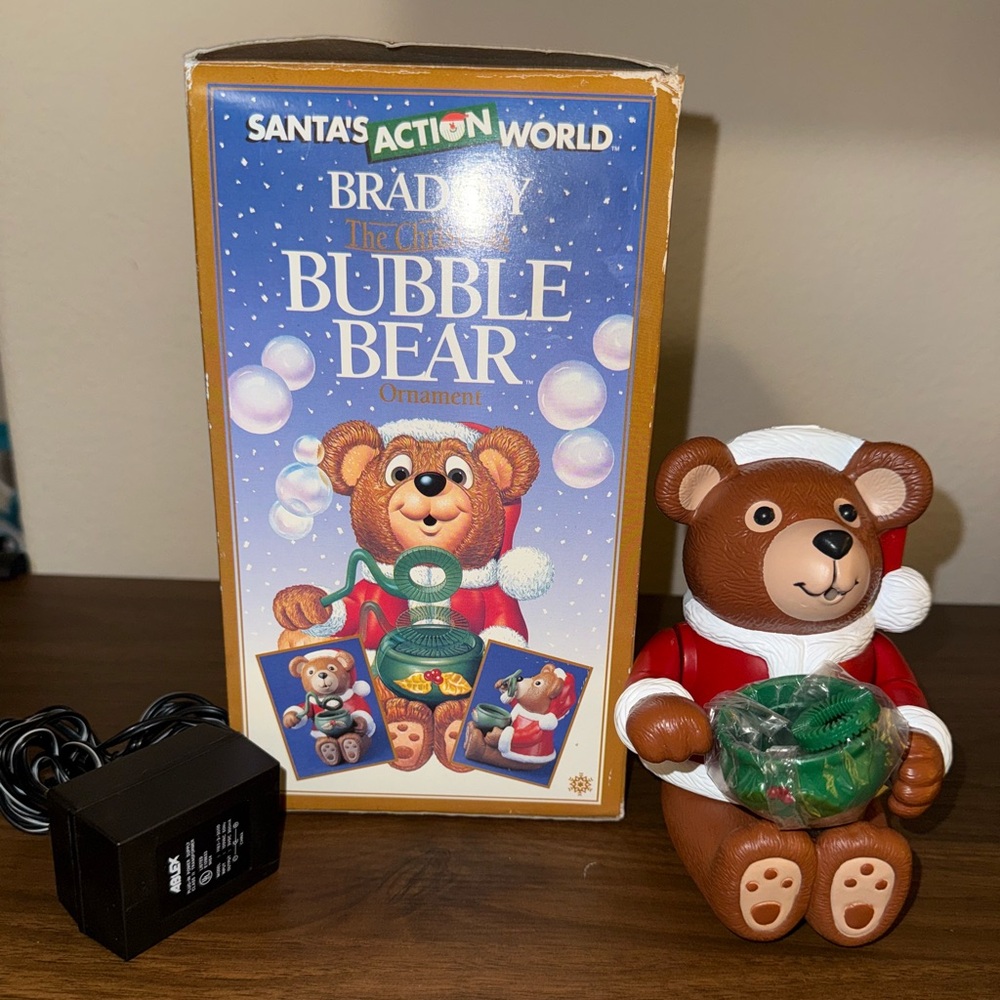 Vintage 1994 Bubble Bear Ornament